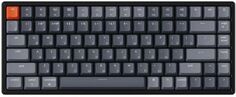 Клавиатура беспроводная Keychron K2 84 клавиши, алюминиевый корпус, RGB подсветка, Hot-Swap, Gateron Red Switch
