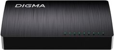 Коммутатор неуправляемый Digma DSW-108GE 8G