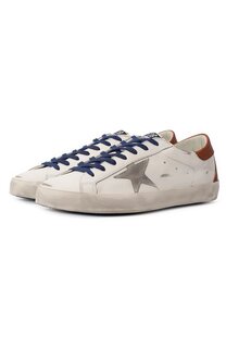 Кожаные кеды Super-star Golden Goose Deluxe Brand