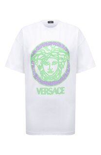 Хлопковая футболка Versace