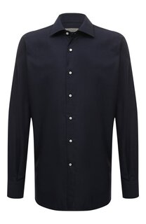 Рубашка из хлопка и кашемира Canali