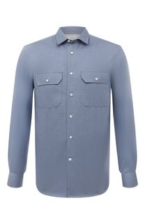 Хлопковая рубашка Brunello Cucinelli