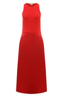 Платье из вискозы BOSS