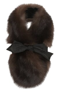Воротник из меха соболя Black Sable