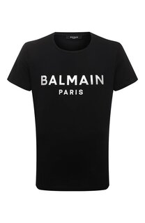 Хлопковая футболка Balmain