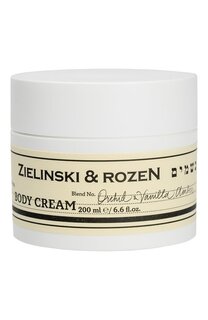 Крем для тела в банке Орхидея, Ваниль, Амбра (200ml) Zielinski&Rozen