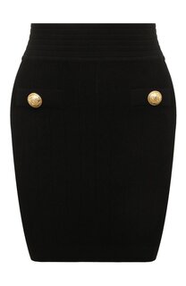 Юбка из вискозы Balmain