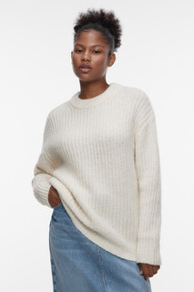 джемпер женский Свитер крупной вязки шерстяной с альпака Befree