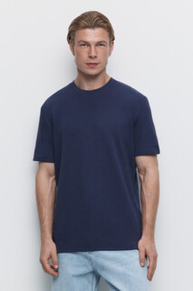 футболка мужская Футболка slim хлопковая из вафельной ткани Befree