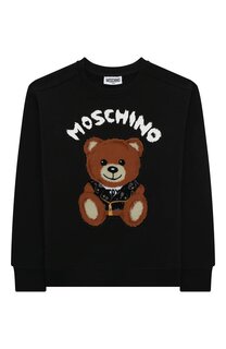 Хлопковый свитшот Moschino