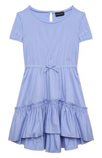 Хлопковое платье Emporio Armani
