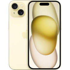 Смартфон Apple iPhone 15 128 Гб Dual SIM жёлтый