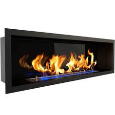 Биокамин ZeFire Flagman 1000, чёрный со стемалитом