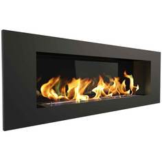 Биокамин ZeFire Elliot 1500 Long, чёрный со стемалитом