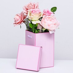 Коробка складная, розовая, 14 х 23 см Upak Land
