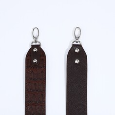 Ремень для сумки textura, цвет коричневый