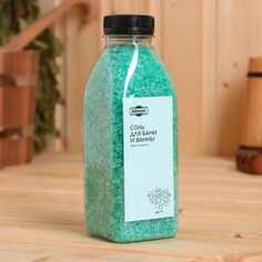Соль для ванны и бани в бутылке Добропаровъ