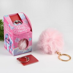 Подарочный набор: брелок-пушистик и кольцо-подставка для телефона Art Fox