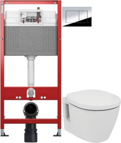 Комплект подвесной унитаз Ideal Standard Connect W941102 + система инсталляции Tece 9400412