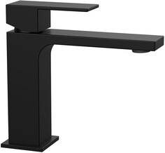 Смеситель для раковины без донного клапана Vincea Cube VBF-1C01MB