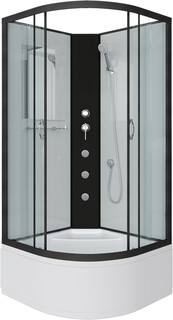 Душевая кабина 80х80х200 см Niagara NG-6707-14BKG прозрачное