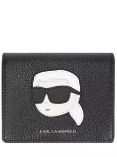 Кошелек кожаный K/Ikonik Karl Lagerfeld