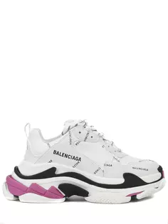 Кроссовки комбинированные Triple S Balenciaga