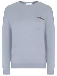 Джемпер кашемировый с люрексом Brunello Cucinelli