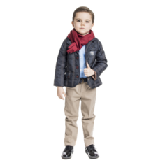 Комплекты детской одежды Cascatto Комплект для мальчика (куртка, рубашка, брюки, пояс, шарф) G-KOMM18