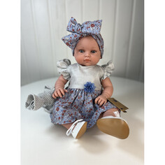 Куклы и одежда для кукол Lamagik S.L. Пупс Алисия в цветной повязке и нарядном платье 47 см