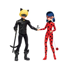 Куклы и одежда для кукол Леди Баг и Супер Кот Miraculous Игровой набор Леди Баг и Супер-кот Миссия выполнена 27 см