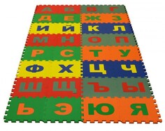 Игровые коврики Игровой коврик Eco Cover пазл Русский Алфавит 25x25 cм
