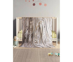 Пледы Плед JoyArty Мягкий плюшевый плед покрывало Деревянный узор велсофт 130х180 см