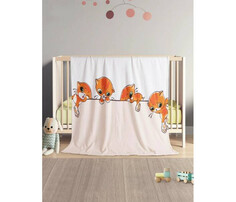 Пледы Плед JoyArty Мягкий плюшевый плед покрывало Приключения котиков велсофт 130х180 см