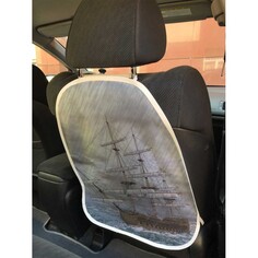 Аксессуары для автомобиля JoyArty Защитная накидка на спинку автомобильного сидения Корабль в шторме