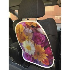 Аксессуары для автомобиля JoyArty Защитная накидка на спинку автомобильного сидения Осенний букет