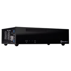 Корпус Silverstone SST-ML09B Milo Slim, black (G410ML09B000020)
