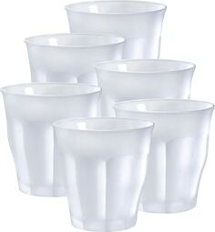 Набор стаканов французских PICARDIE матовые 6шт 250мл DURALEX 1027SR06A11SG