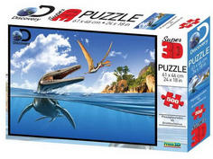 Пазл 3D "Плезиоплевродон и орнитохейрус" 500 элементов PR10332