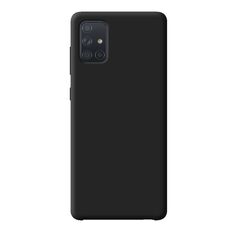 Чехол Deppa Liquid Silicone Case для Samsung Galaxy A71 (2020) черный