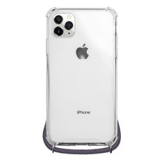 Чехол Deppa Crossbody Case для Apple iPhone 11 Pro Max серый