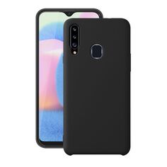 Чехол Deppa Liquid Silicone Case для Samsung Galaxy A20S (2019) черный