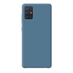 Чехол Deppa Liquid Silicone Case для Samsung Galaxy A71 (2020) синий