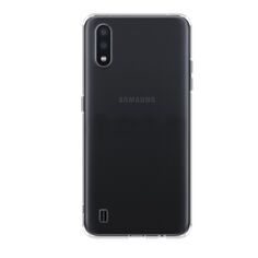 Чехол Deppa Gel Case для Samsung Galaxy A01 (2020) прозрачный