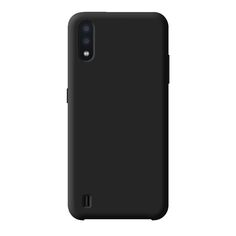 Чехол Deppa Liquid Silicone Case для Samsung Galaxy A01 (2020) черный