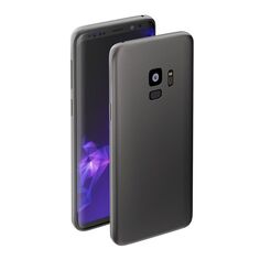 Чехол Deppa Case Silk для Samsung Galaxy S9 темно-серый металлик
