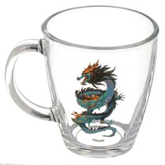 Кружка стекло, 350 мл, Декостек, Нео, 2025-Д