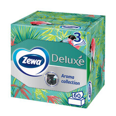 Салфетки Zewa Deluxe Aroma Collection трехслойные 60 шт