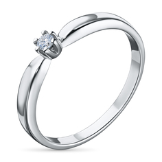 Кольцо из серебра э0612кц05151500_white ЭПЛ Даймонд