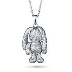Подвеска из серебра э0612пд03210105_white ЭПЛ Даймонд